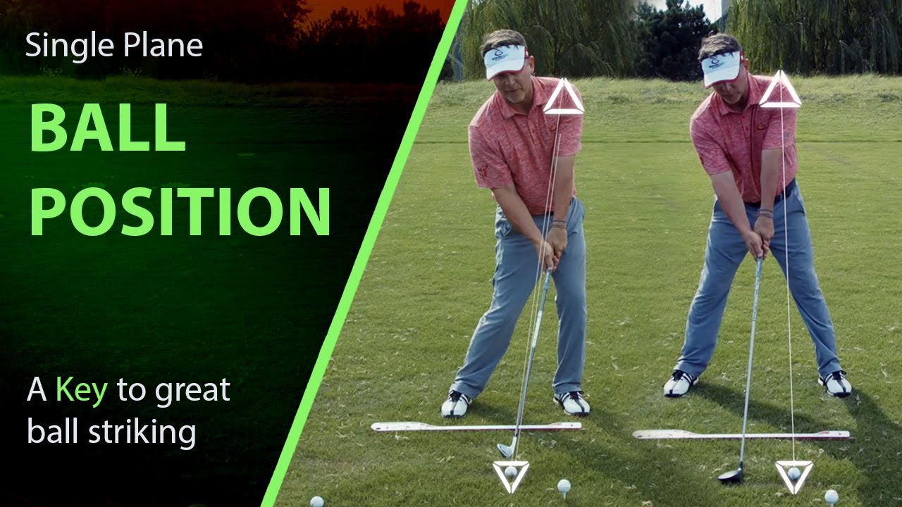 Single Plane Ball Position - A Key to Great Ball Striking