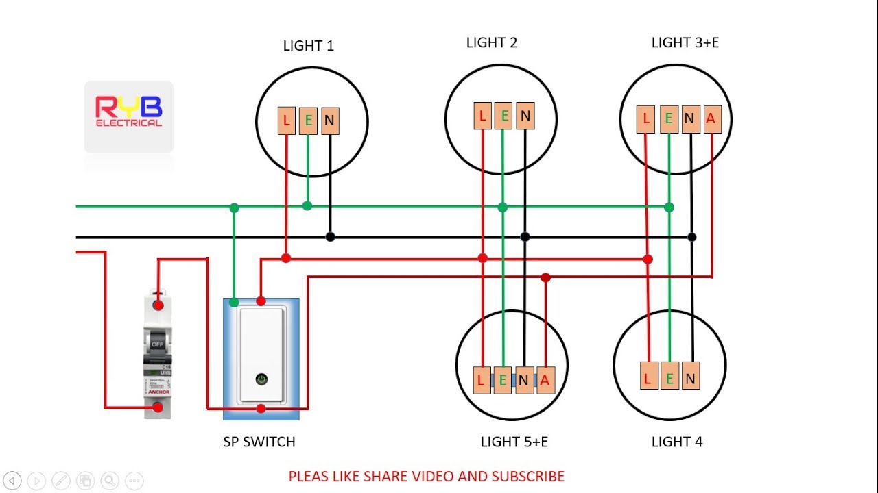 Electrical Switch Wiring Diagrams Uk - Home Wiring Diagram