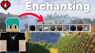 Everything We Need For Enchanting In Hardcore Minecraft Ep4