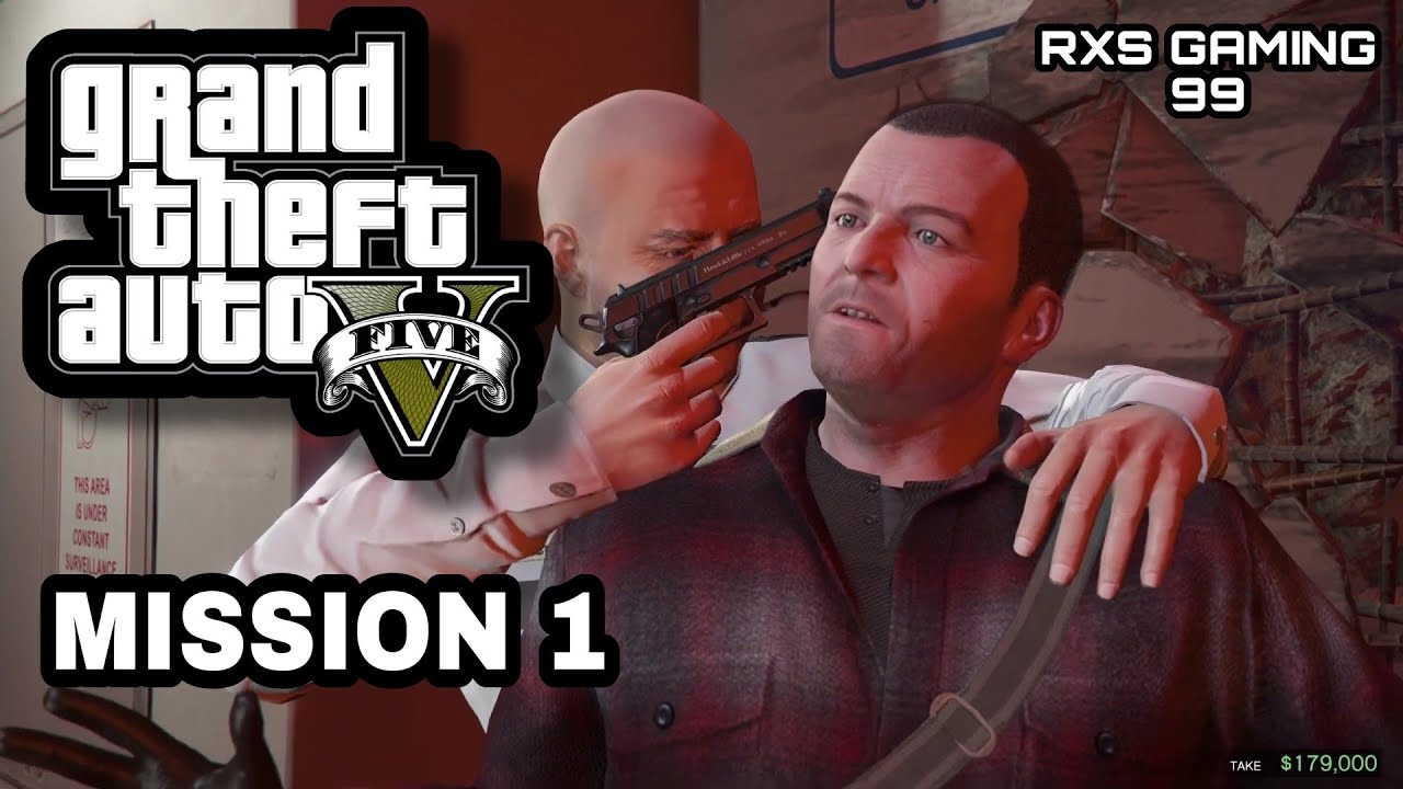 GTA V Starting Gameplay #1 - YouTube