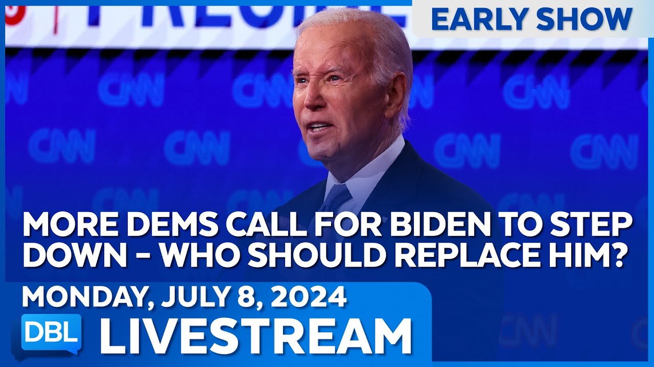 More Democrat's Are Asking For Biden To Step Down, Who Should Replace ...