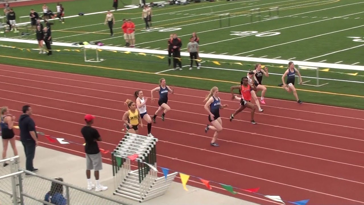 Mid Season Relays at Shawnee Mission South HS, Girls 100m Dash, 13