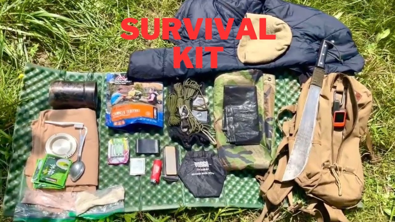 72 Hour SURVIVAL BAG - YouTube