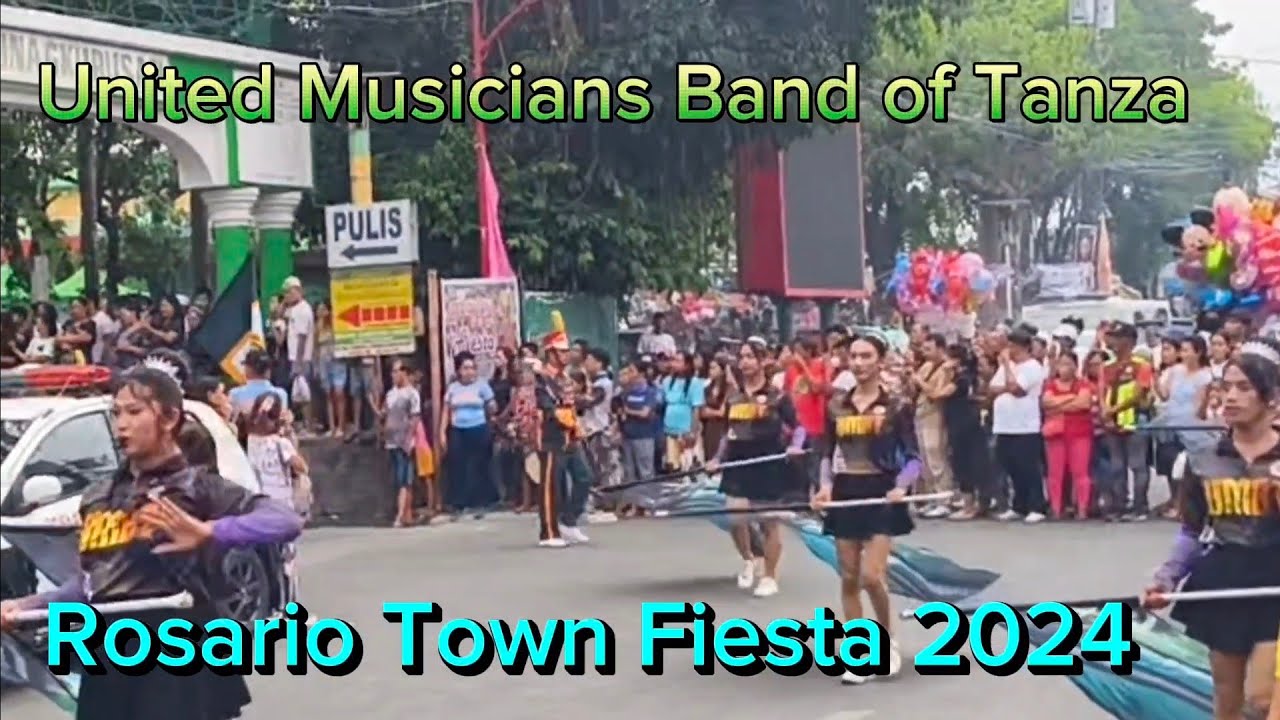 United Musicians Band Of Tanza - Rosario Cavite Town Fiesta 2024 - YouTube