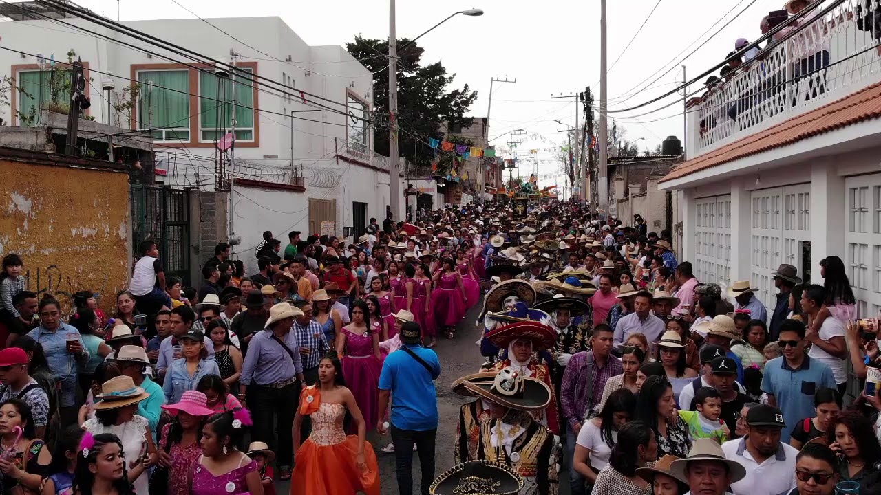 Comparsa Club Juvenil San Francisco Tlaltenco. Carnaval 2020. Domingo ...