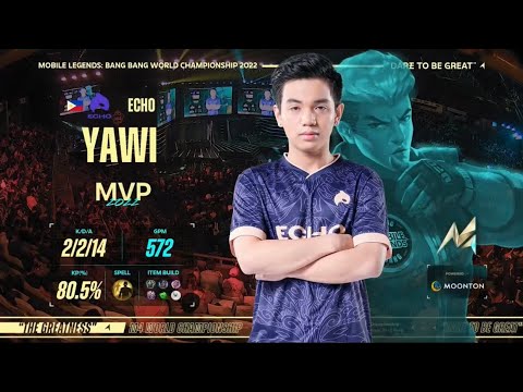 Yawi (Chou) Echo Vs Onic (indo) M4 gameplay Myanmar casting - YouTube