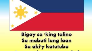 Ako Ay Pilipino w/ Lyrics.... Chords - ChordU