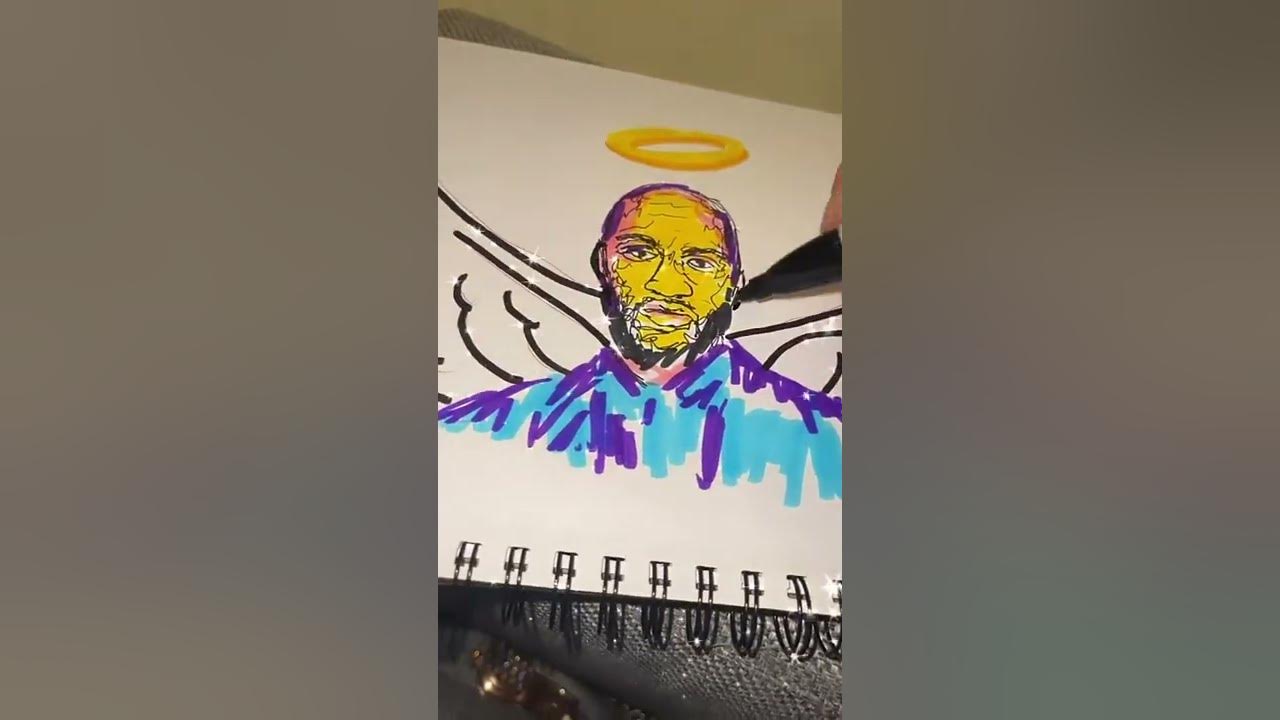 I painted virgil abloh part (4) - YouTube