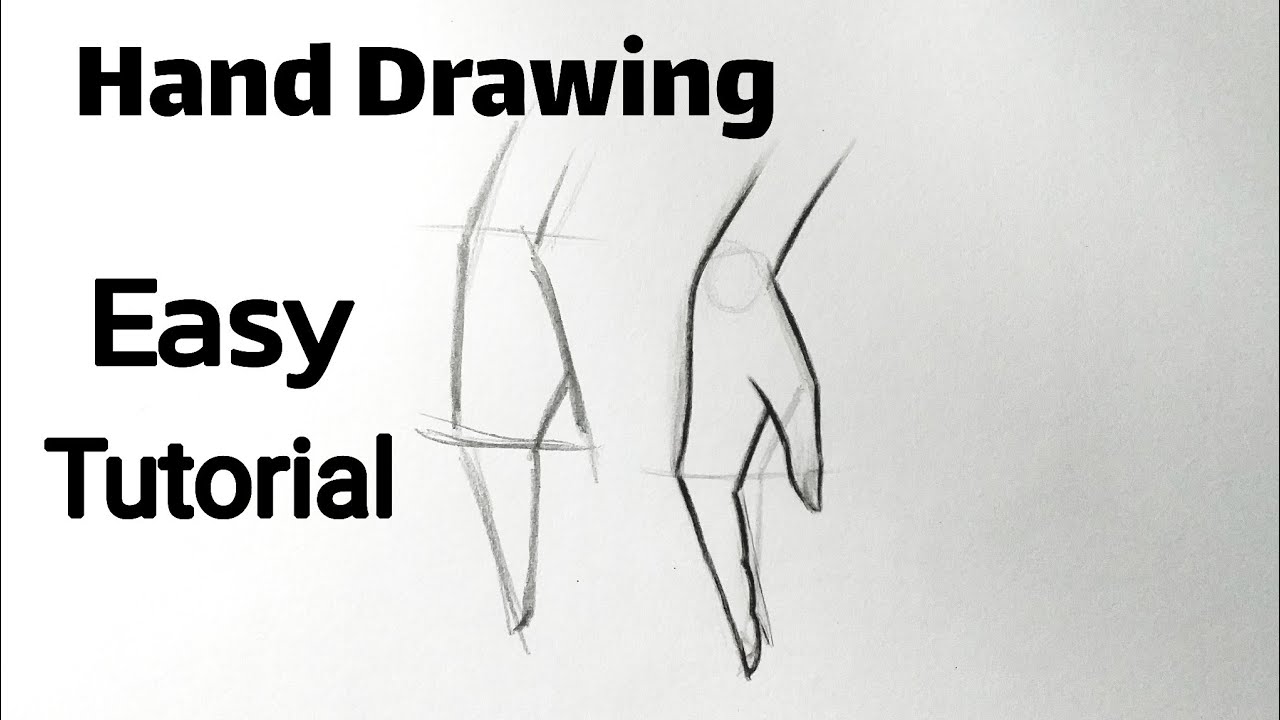 How To Draw A Hand Really Easy Drawing Tutorial Easy Hand Drawings ...