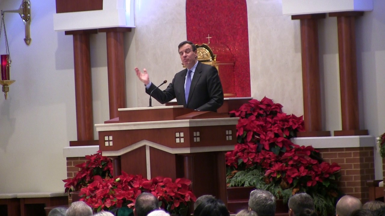 Senator Mark Warner and Hal Parrish speak at Senator Colgan Funeral ...