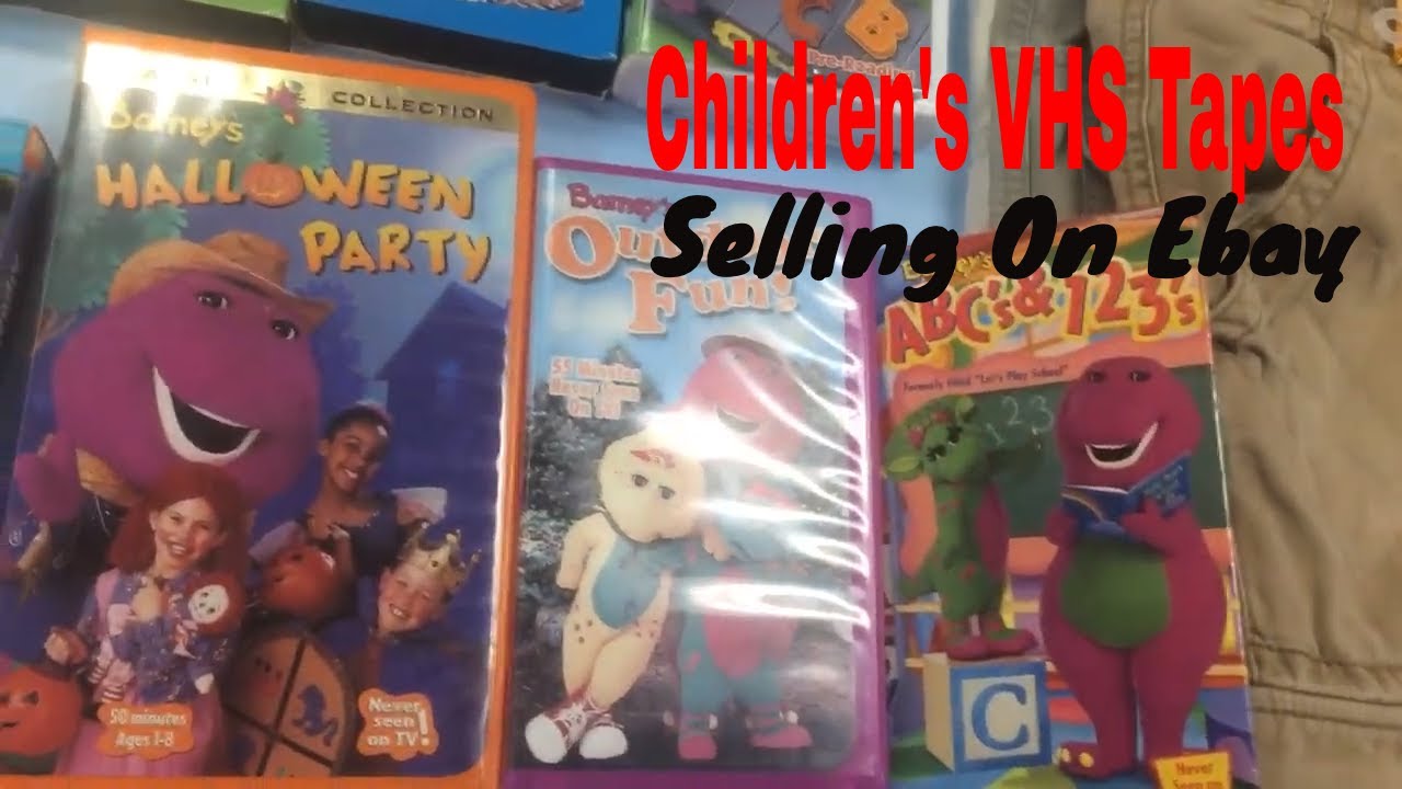 Barney Blue's Clues VHS Lot