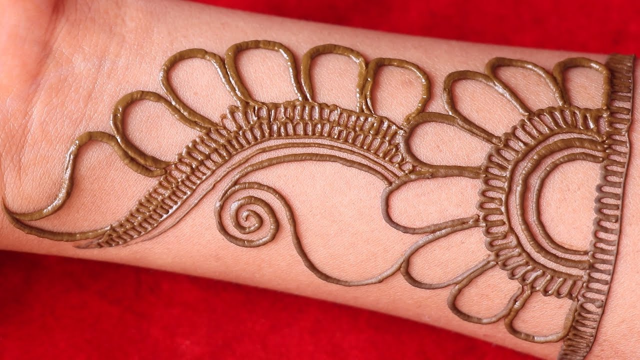 super duper arabic mehndi design for durga pooja | latest ...