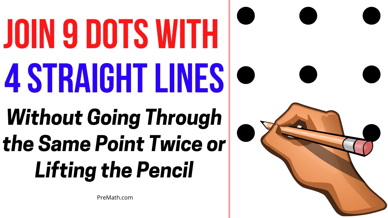 Connect nine dots with four lines - ukrainelists