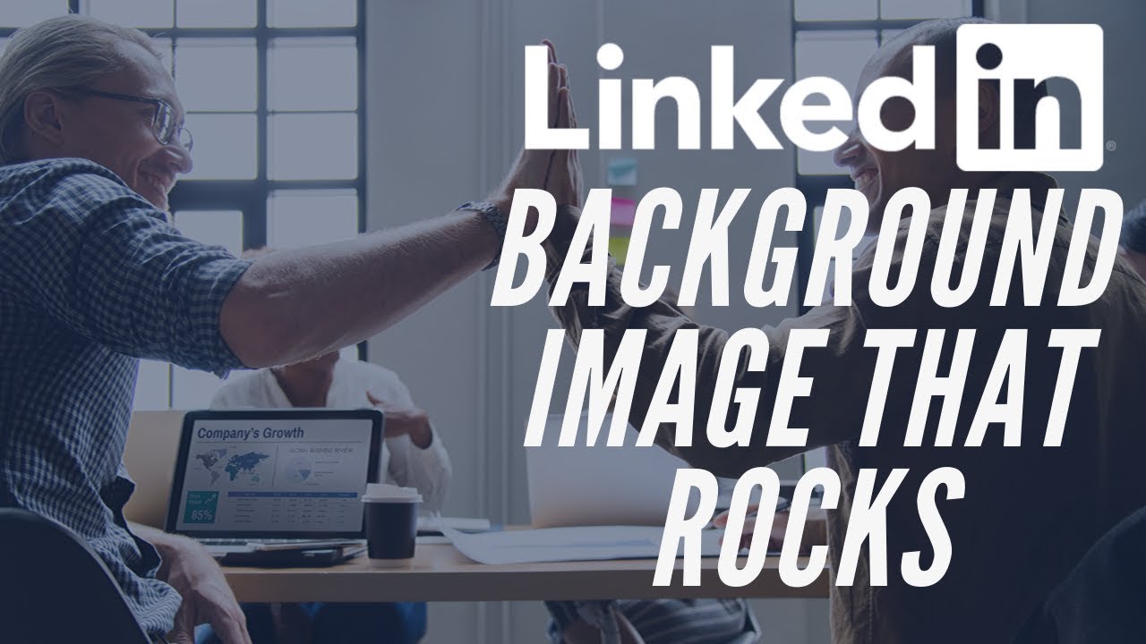 Linkedin Background Images Marketing image.