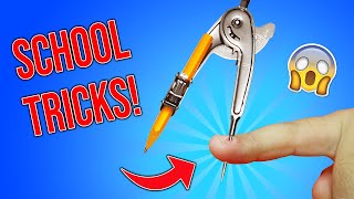 6 Back To School Tricks! **magic revealed**