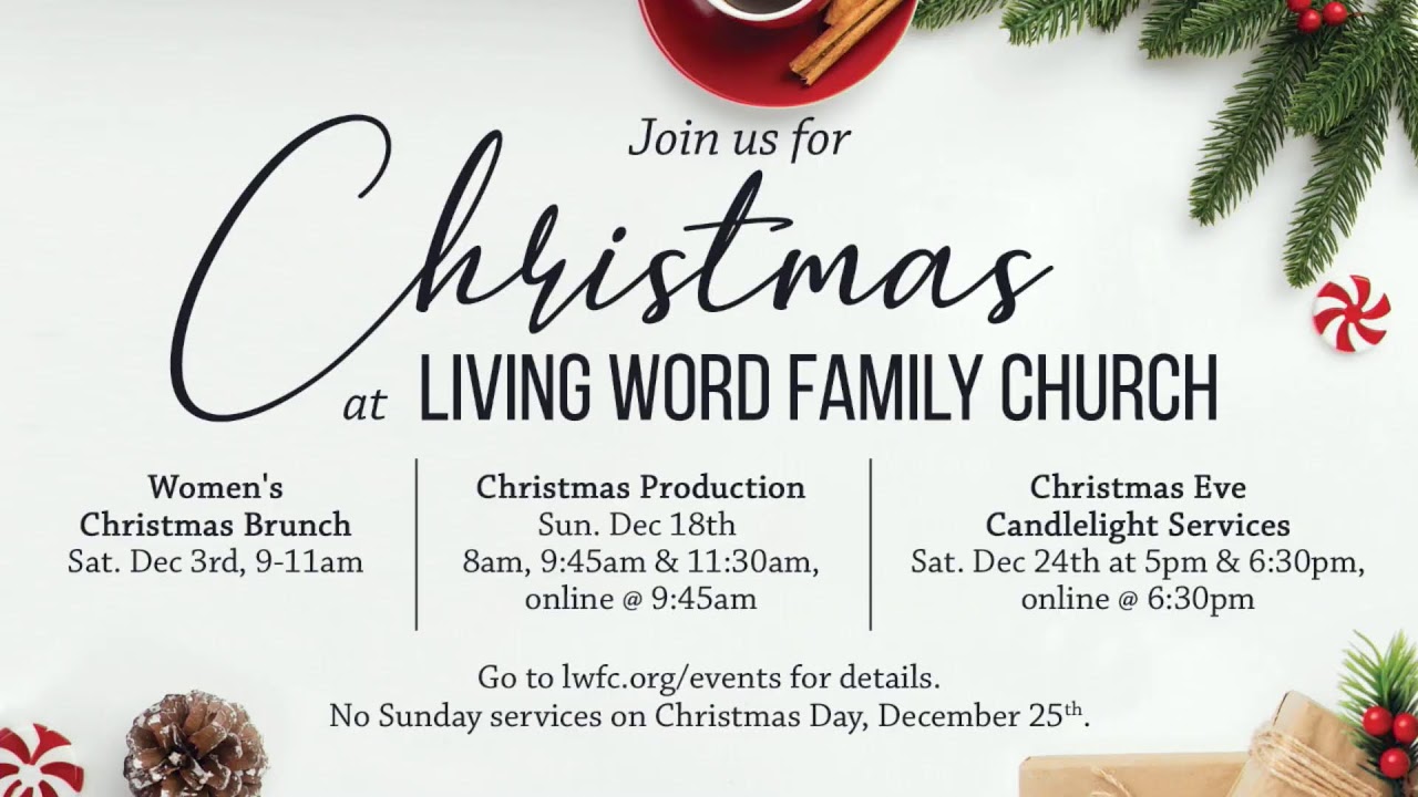 Living Word Family Church is Live! - YouTube