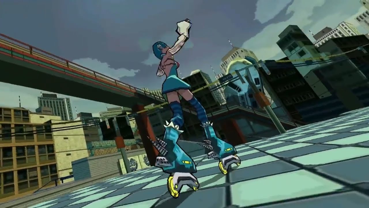 Jet Set Radio Future All Character Dances - YouTube