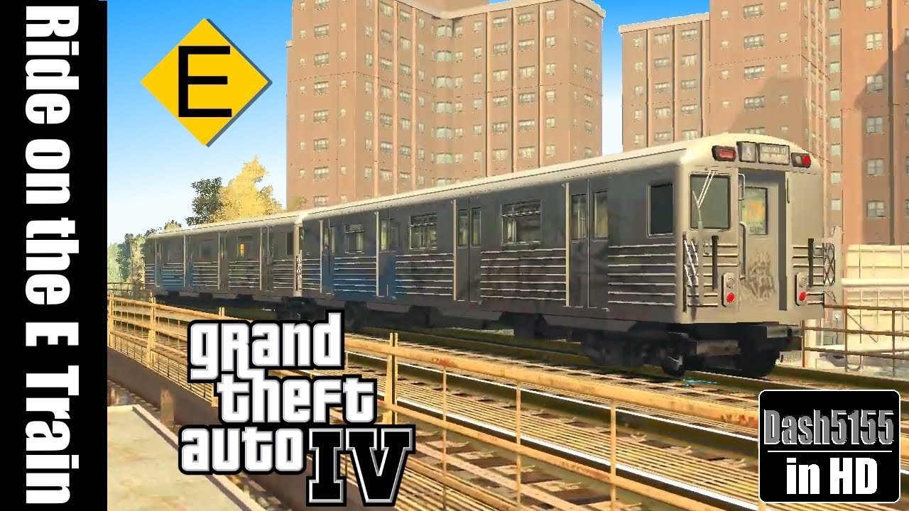 Riding the E Train - GTA IV [1080p/60fps] - YouTube