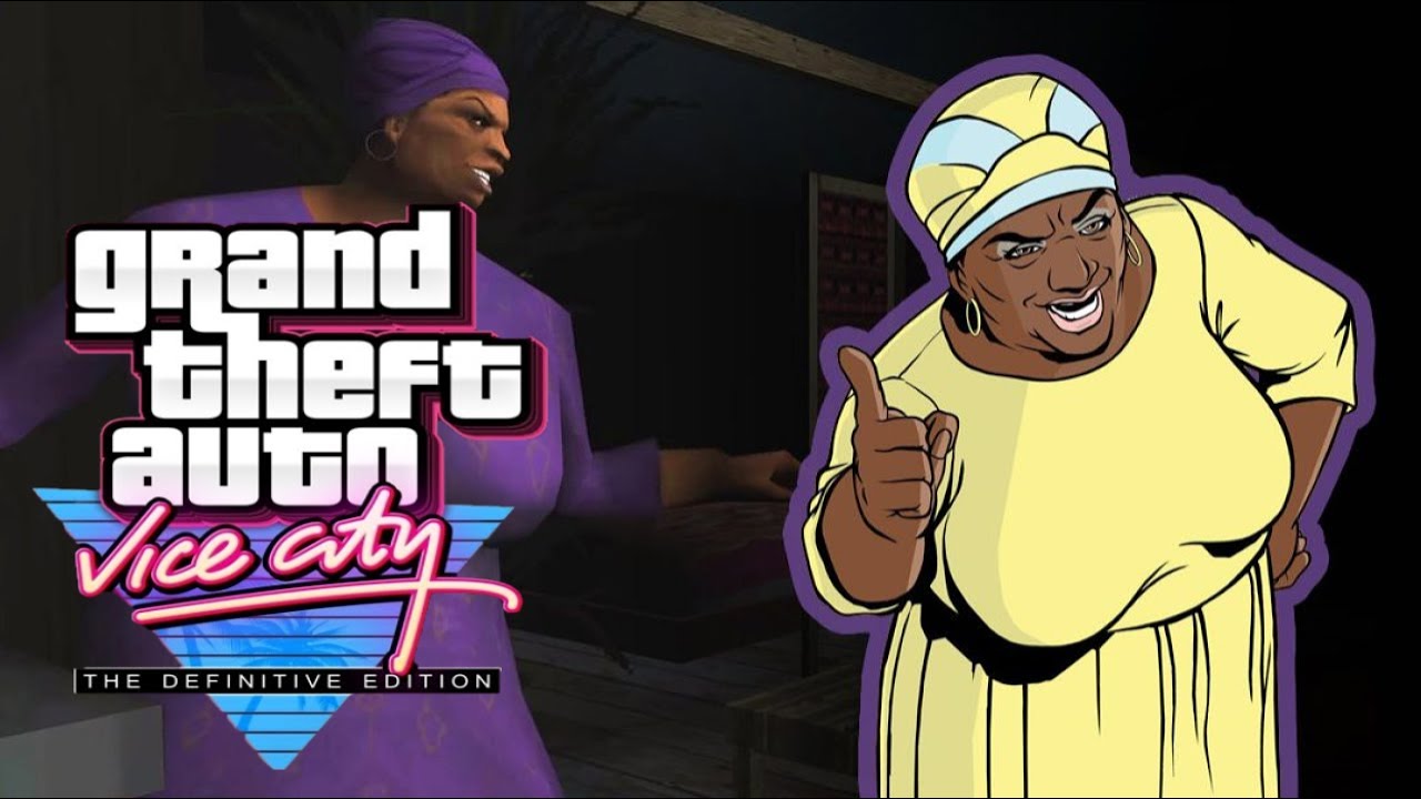 GTA VICE CITY DEFINITIVE EDITION #5 - BRUXARIA DA TIA POULET! PT/BR ...