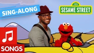 Sesame Street: Let's Go Driving with Elmo and Taye Diggs with Lyrics | Elmo's Sing Along Series