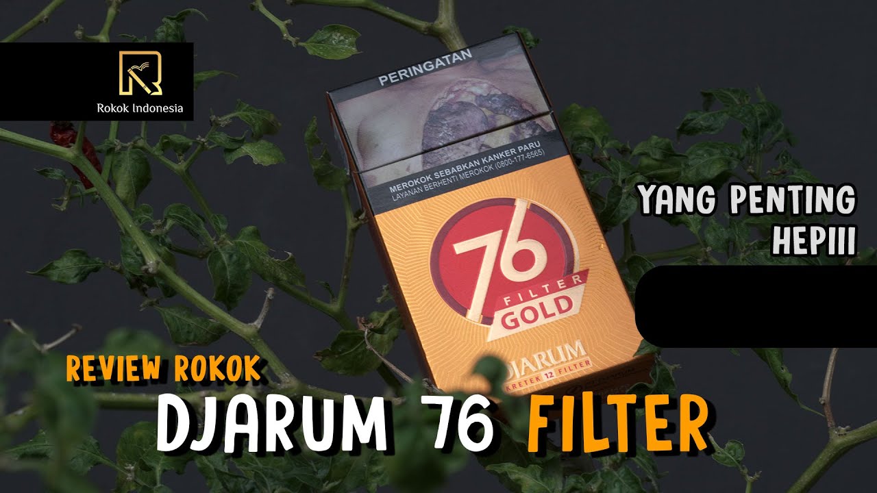 Review Rokok Djarum 76 Filter Gold - YouTube