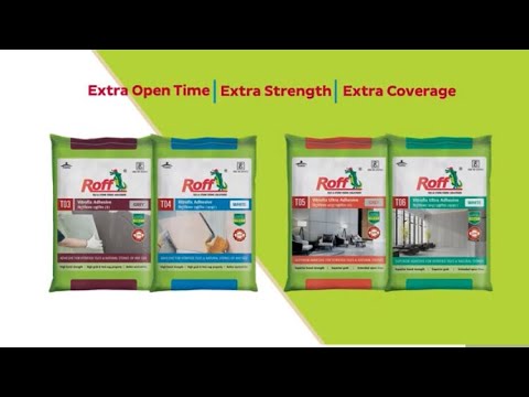 Roff Vitrofix | | T03 & T04 | Vitrofix Ultra | T05 & T06 -Tile Adhesive ...