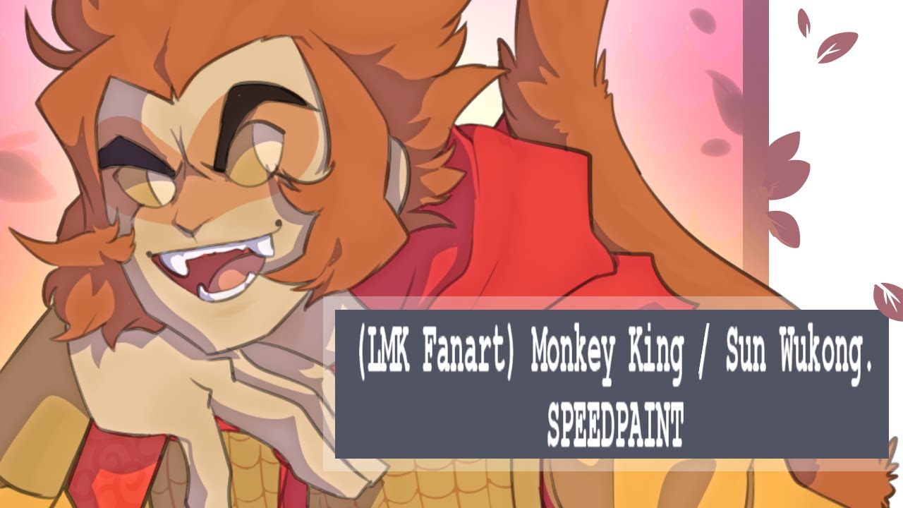 Lmk Fanart The Monkey King Speedpaint Youtube