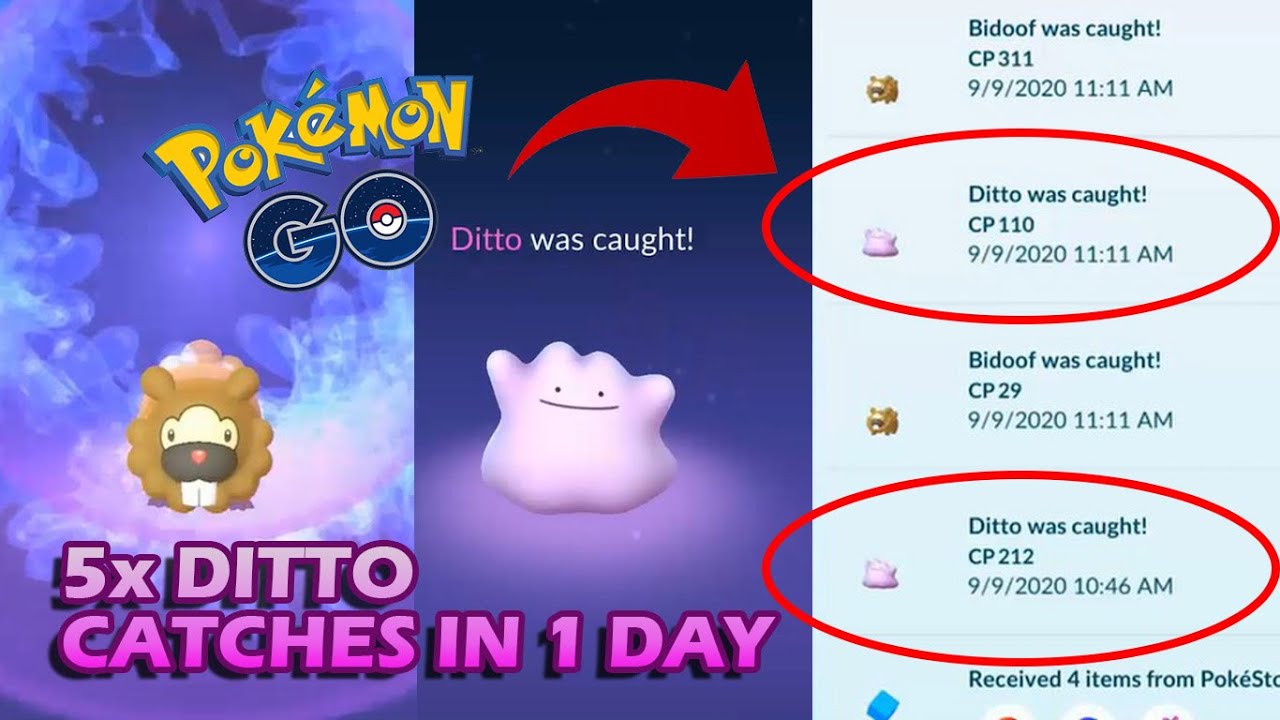 How To Catch Ditto Pokemon Go May 2024 - Lulu Sisely