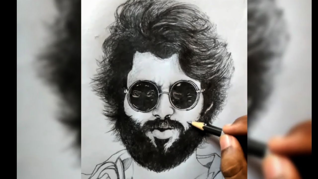 Pencil Sketch Of Vijay Devarakonda