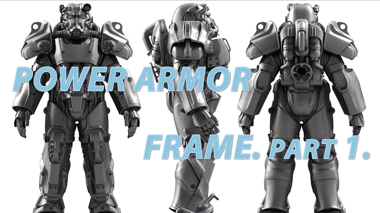 Power Armor Frame Part 1 Cosplay Fallout 4 Youtube