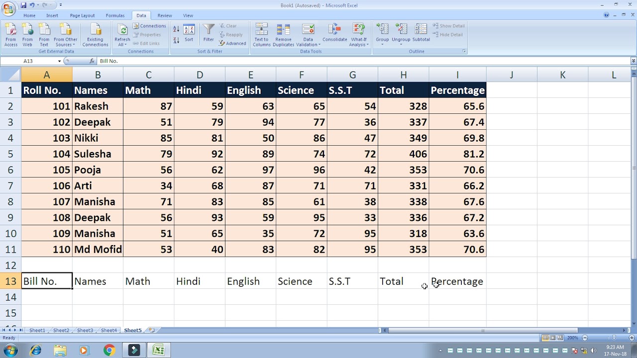 Text to Column and Remove Duplicate Entry use in Excel - YouTube