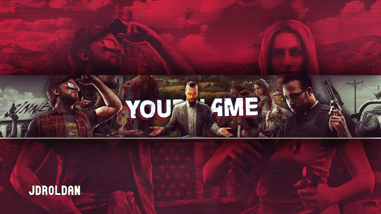 ♛Banner Editable De Far Cry 5 | JDroldán Template♛ - YouTube