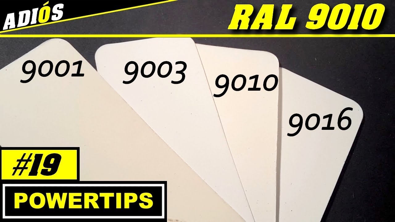 Ral 9010 Is De Juiste Kleur! - Youtube