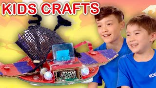 Make a Toy Race Car!  | KIDS CRAFTS | Universal Kids