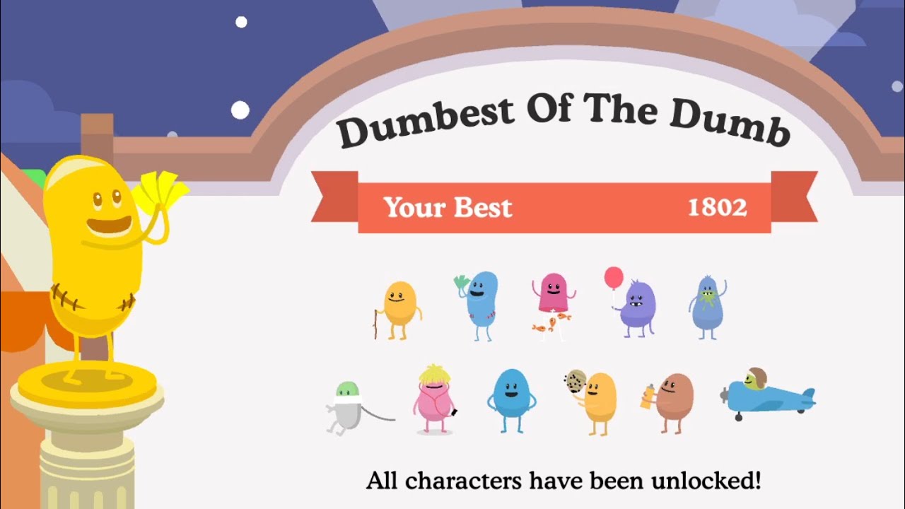 All Characters UNLOCKED | Dumbest Of The Dumb | Dumb Ways to Die 2 ...