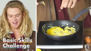 50 People Try to Make Scrambled Eggs | Basic Skills Challenge | Epicurious