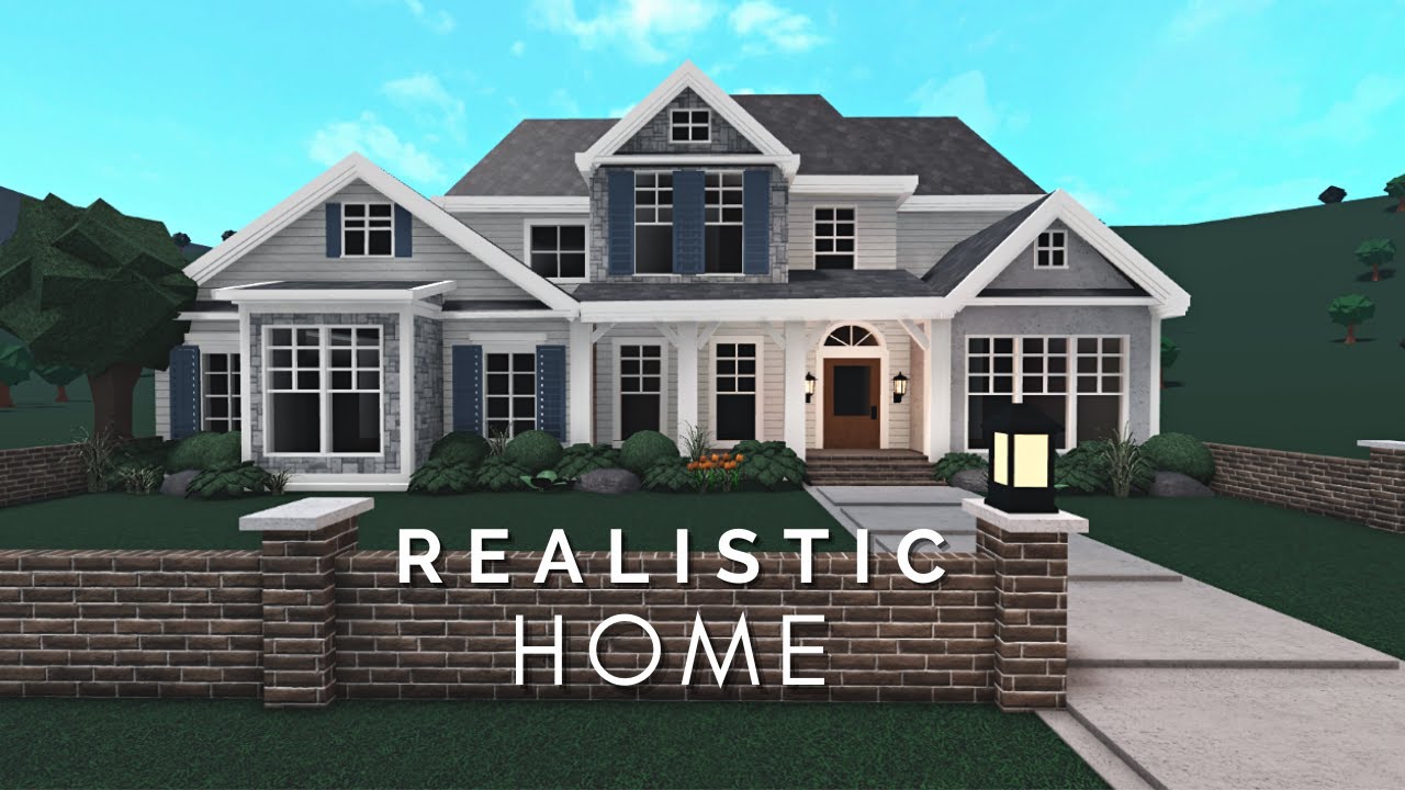 Realistic bloxburg houses