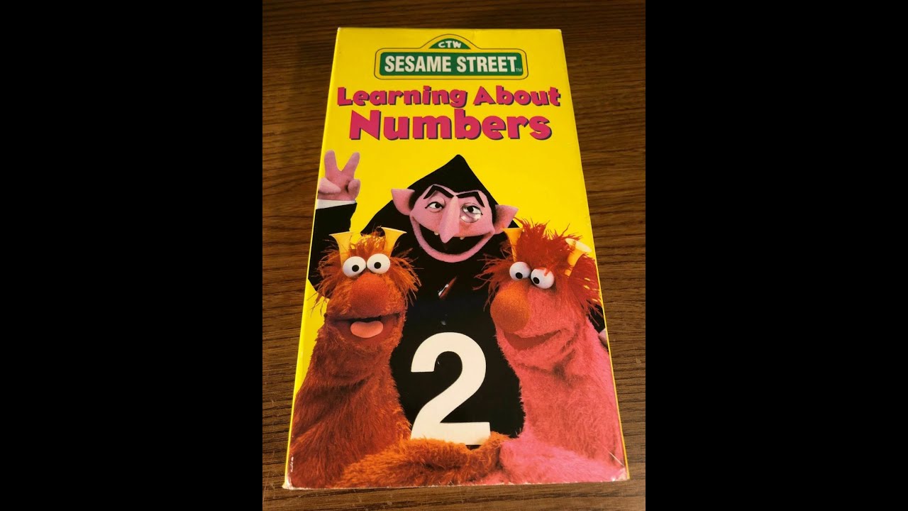 Opening to Sesame Street: Learning About Numbers 1996 VHS (RD) - YouTube