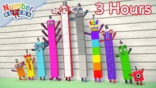 Spring Fun Sums 3 Hours Of Numberblocks Full Episodes Maths For Kids Learn To Count