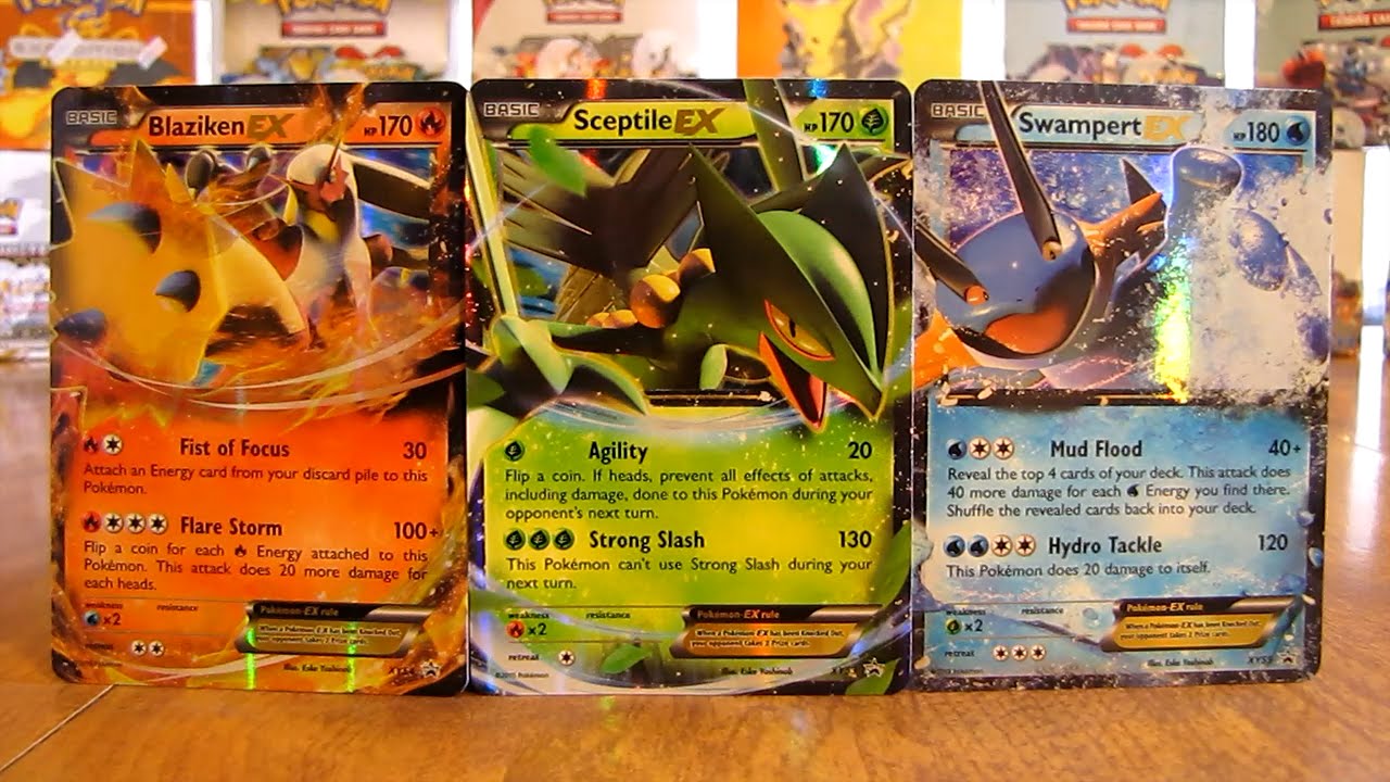 Mega Swampert Ex Card