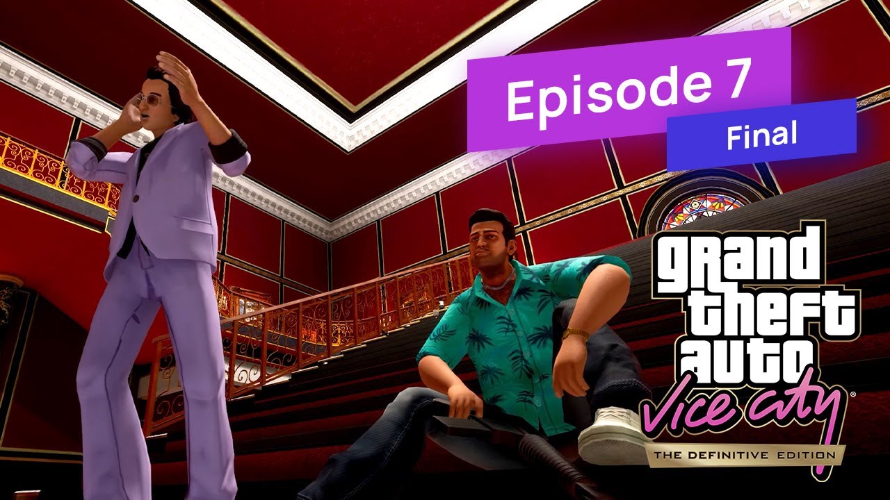 Walkthrough of Grand Theft Auto Vice City: Definitive Edition [4K] | No ...