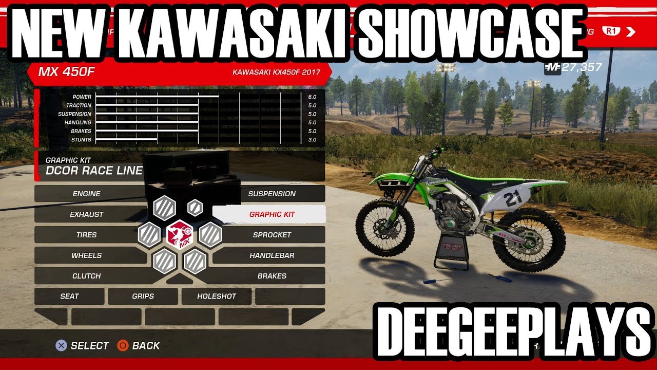 The Kawasaki 450f Dlc Bike Mx Vs Atv All Out Ps4 Pro Gameplay Razorxgamer