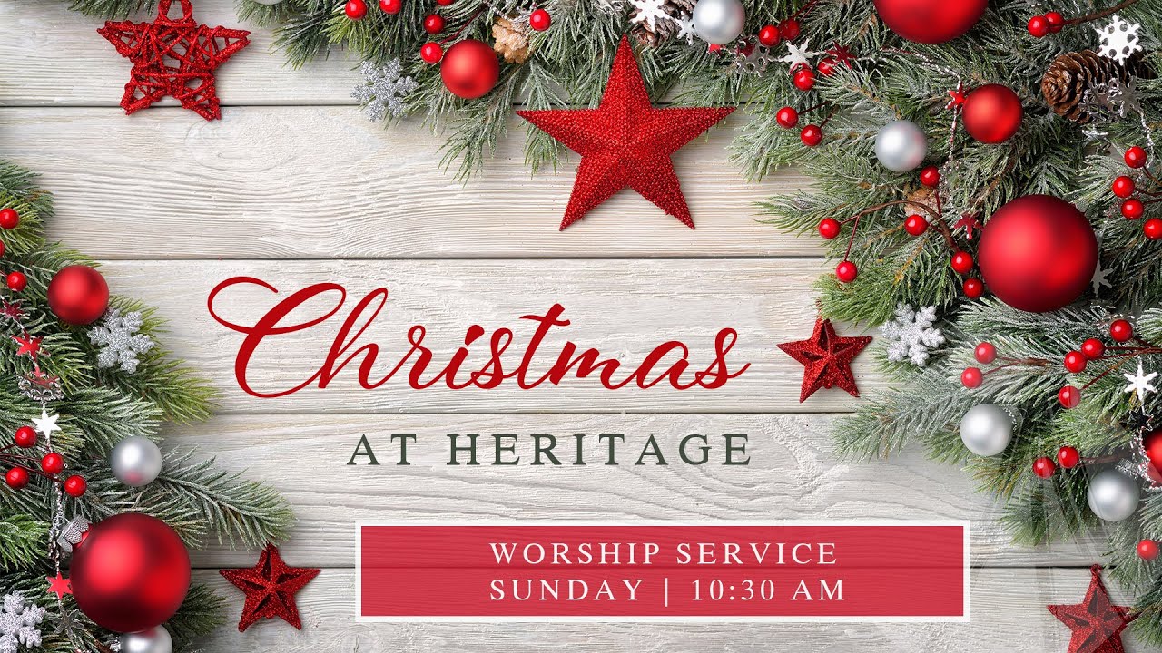 Heritage Alliance Church - November 28 - 10:30AM - YouTube