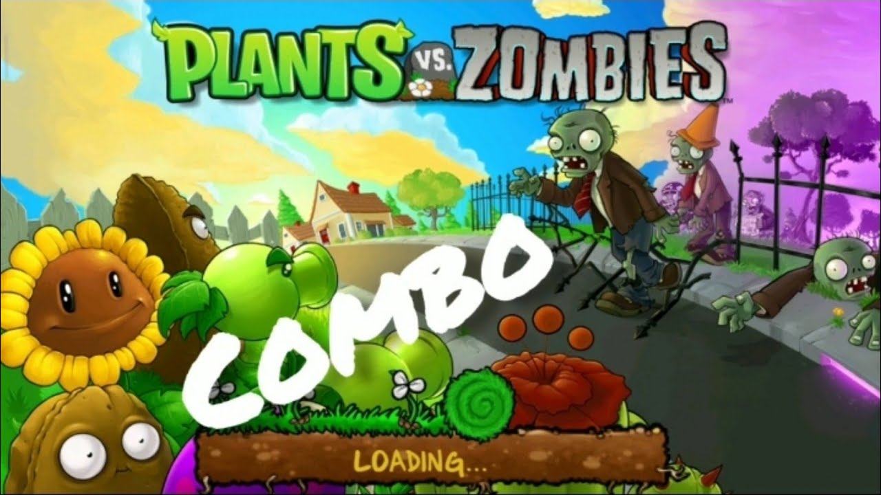 Plants Vs Zombies - snow pea and repeater vs Zombies - YouTube