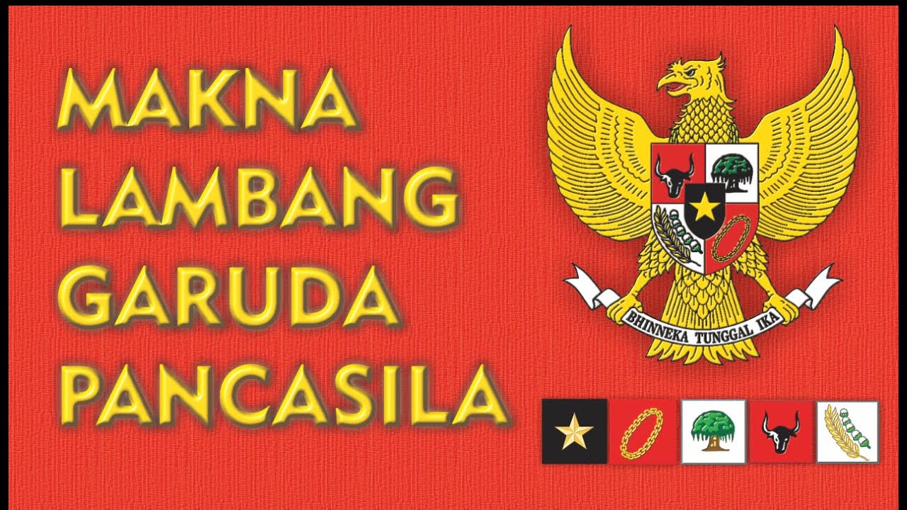 Makna Lambang Burung Garuda Pancasila - YouTube