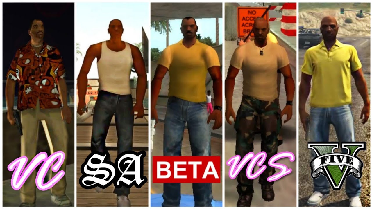 Evolution of VICTOR VANCE in GTA Games | VICTOR Visits Every GTA MAP ...