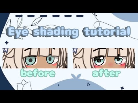 simple eye shading tutorial / Gacha Club / ibisPaint x / - YouTube