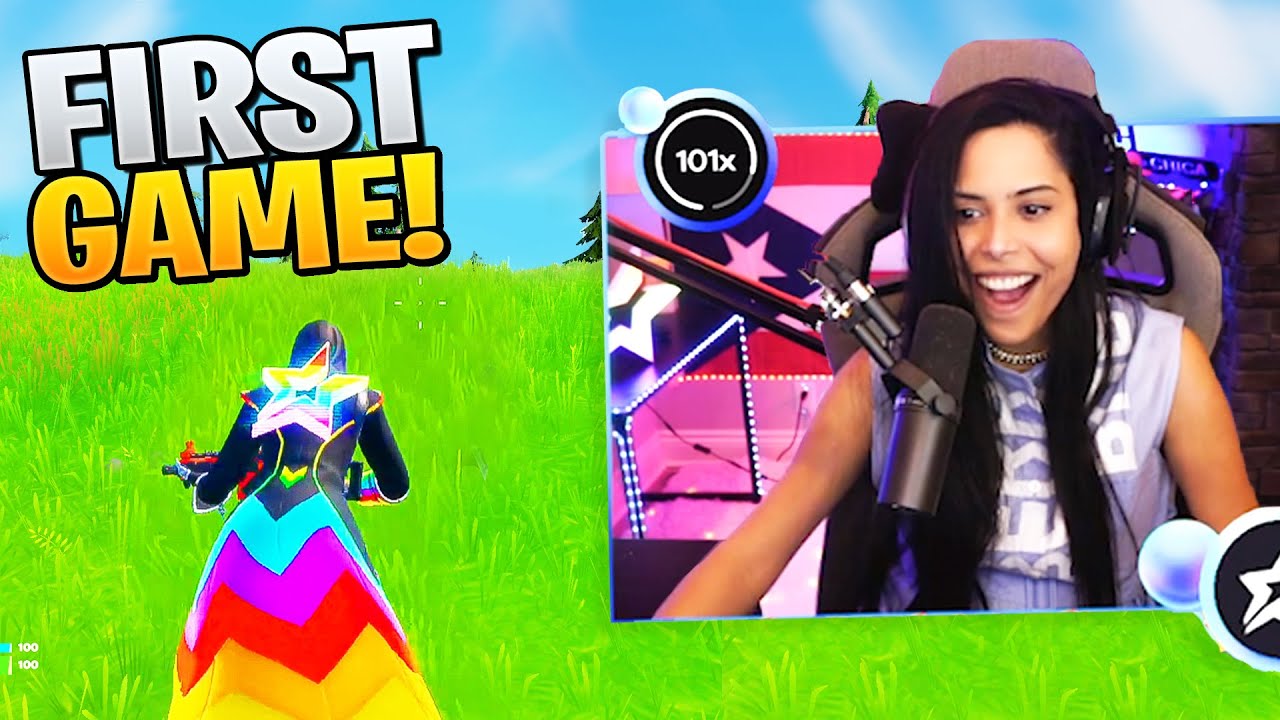 My FIRST GAME with My ICON SKIN! - YouTube