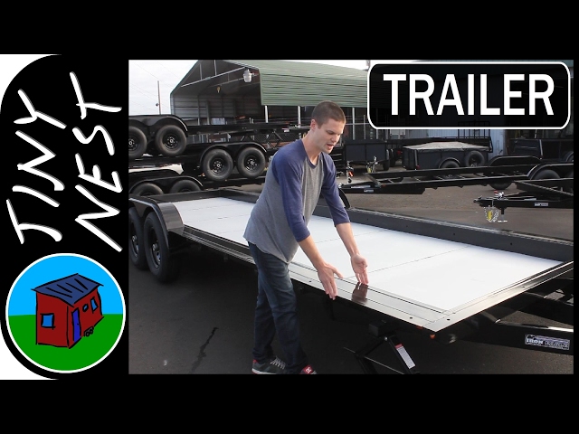 The Best Tiny House Trailer! - Youtube