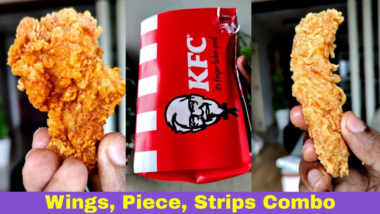 Kfc Ultimate Bucket - Hot Wings, Strips, Fried Chicken - Youtube